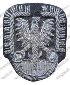 Эмблема на фуражку генералов ВВС ― Сержант